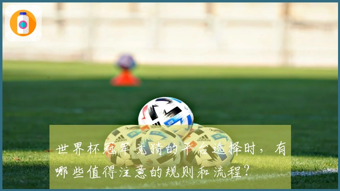 世界杯冠军竞猜的平台选择时，有哪些值得注意的规则和流程？