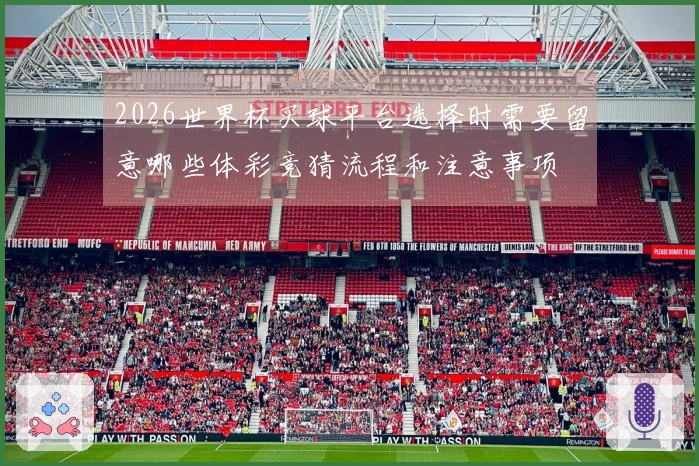 2026世界杯买球平台选择时需要留意哪些体彩竞猜流程和注意事项